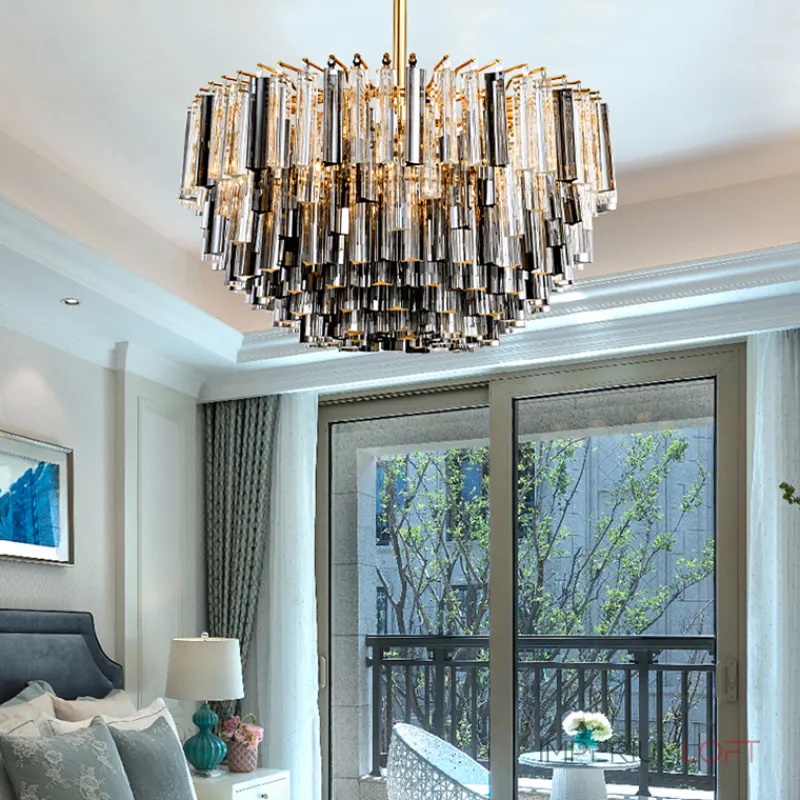 Люстра на штанге SMOKY D60