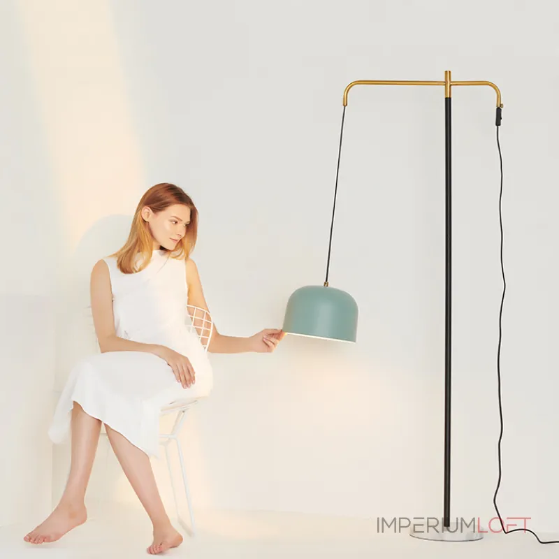 Торшер DOME Brass от ImperiumLoft