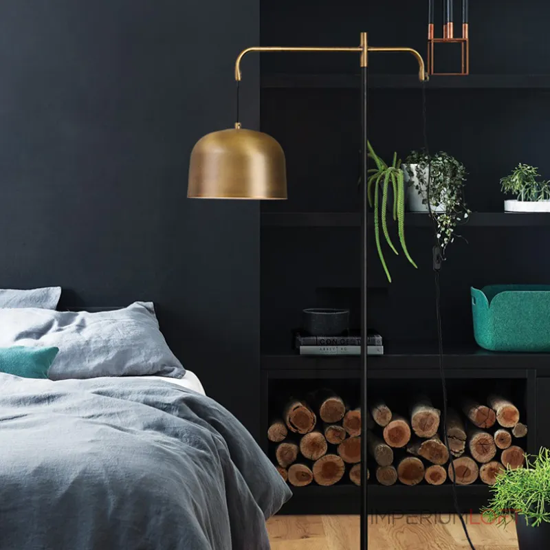 Торшер DOME Brass от ImperiumLoft