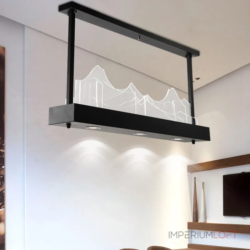 Подвесной реечный светильник MOUNT L150 от ImperiumLoft