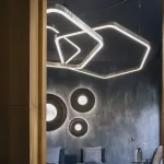 Подвесной кольцевой светильник PENTAGON D70 от ImperiumLoft