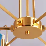 Люстра на штанге AGATE 4 Multicolored 10 от ImperiumLoft