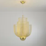Подвесная люстра MESHMATICA D60 Gold от ImperiumLoft