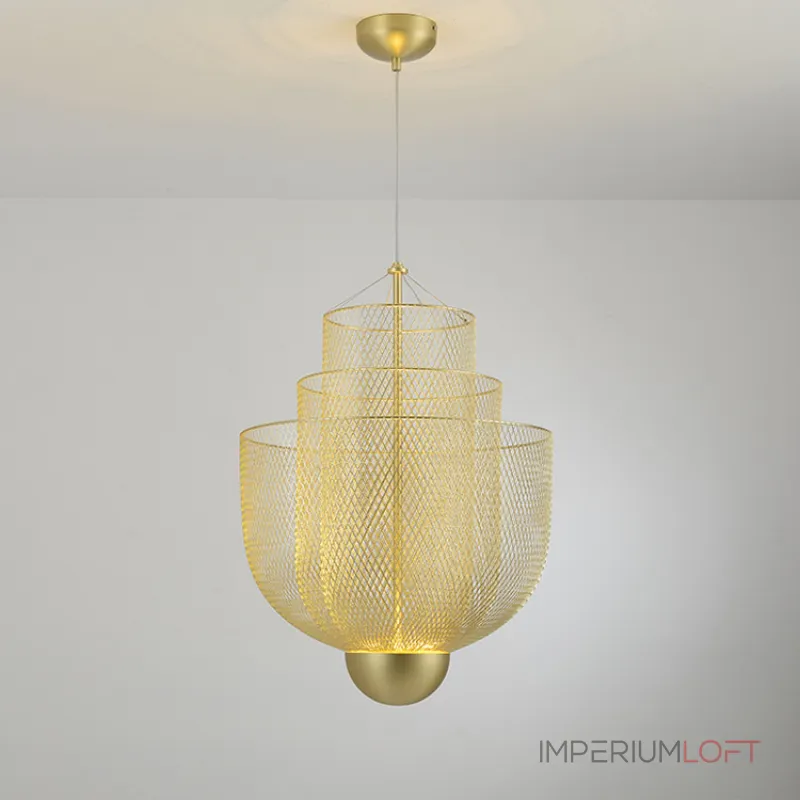 Подвесная люстра MESHMATICA D60 Gold от ImperiumLoft