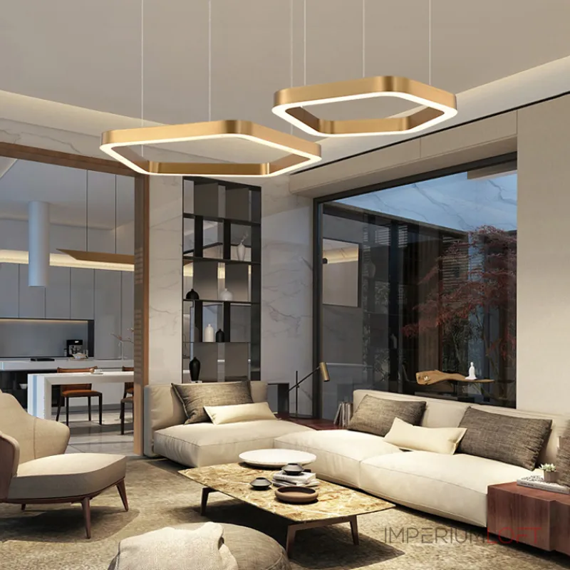 Подвесной кольцевой светильник PENTAGON D70 от ImperiumLoft Подвесной кольцевой светильник PENTAGON D70 от ImperiumLoft