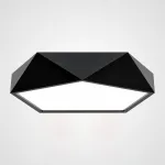 Потолочный светодиодный светильник GEOMETRIC Black D60 от ImperiumLoft