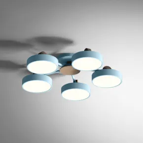 Потолочная люстра MOVE 5 Blue Потолочная люстра MOVE 5 Blue