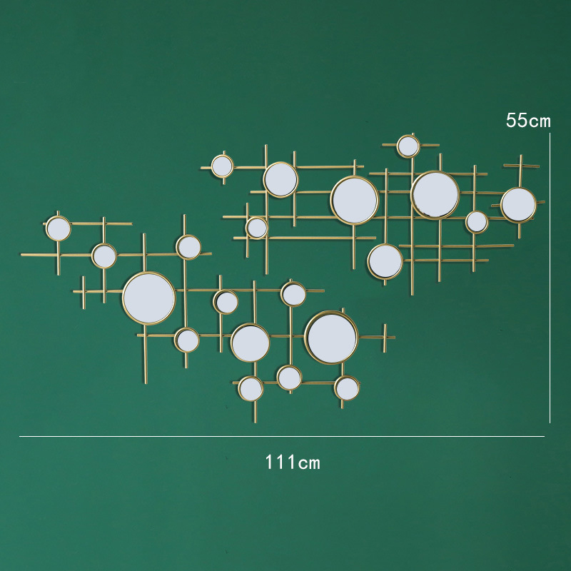 Дизайнерский настенный декор из зеркал LaLume-KKK00110 от ImperiumLoft Дизайнерский настенный декор из зеркал LaLume-KKK00110 от ImperiumLoft