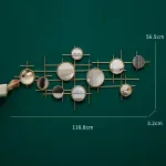 Дизайнерский настенный декор из зеркал LaLume-KKK00110 от ImperiumLoft