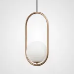 Подвесной светильник Matthew McCormick hoop 40 Бронза MILA Pendant от ImperiumLoft