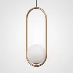 Подвесной светильник Matthew McCormick hoop 50 Бронза MILA Pendant от ImperiumLoft