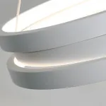 Подвесной кольцевой светильник GALO  D52,5 White от ImperiumLoft