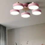 Потолочная люстра MOVE 6 Pink от ImperiumLoft