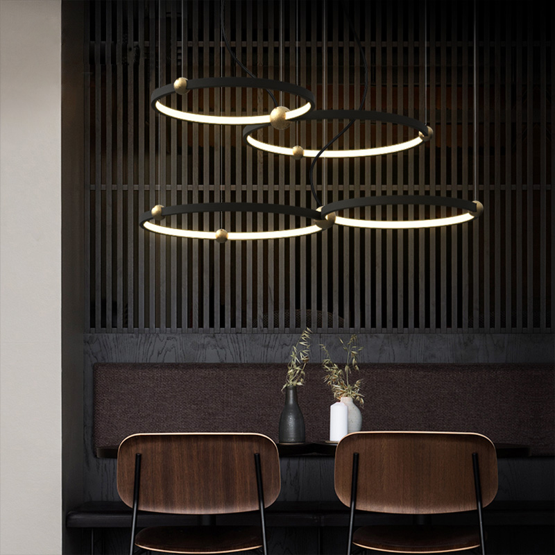 Подвесной кольцевой светильник PLANETARY D50+40 от ImperiumLoft