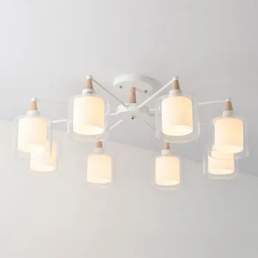 Потолочная люстра RICE D89 White