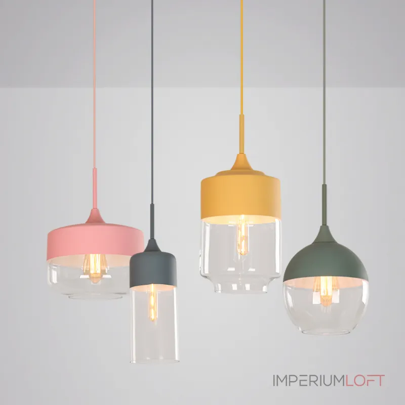 Подвесной светильник NORD COLOR A Gray от ImperiumLoft Подвесной светильник NORD COLOR A Gray от ImperiumLoft