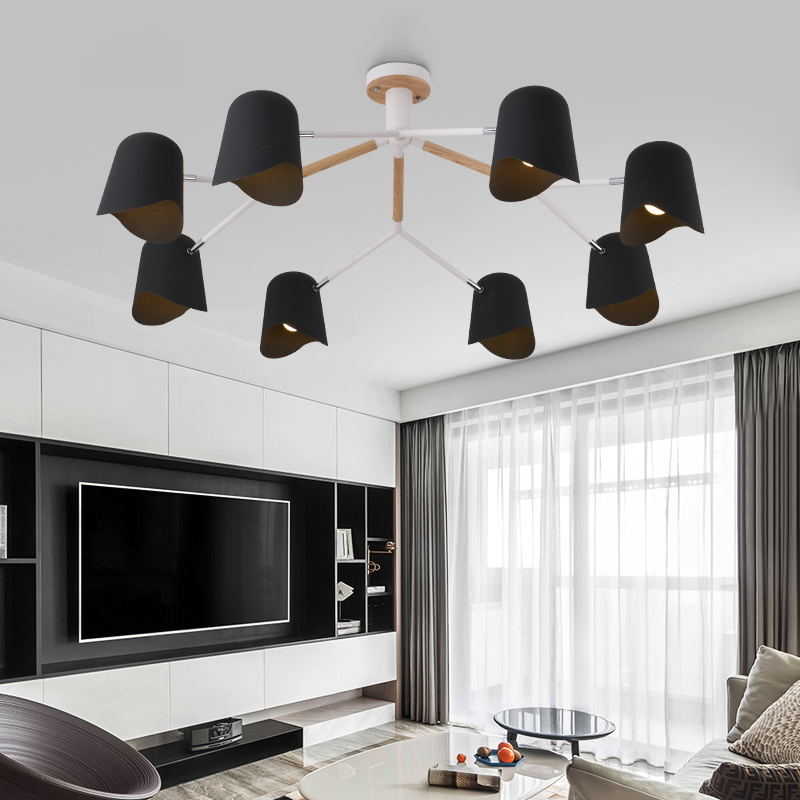 Потолочная люстра NOTCH D110 Black Потолочная люстра NOTCH D110 Black