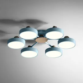 Потолочная люстра MOVE 6 Blue Потолочная люстра MOVE 6 Blue