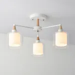 Потолочная люстра RICE D50 White