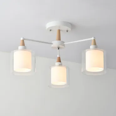 Потолочная люстра RICE D50 White