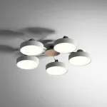 Потолочная люстра MOVE 5 Gray от ImperiumLoft