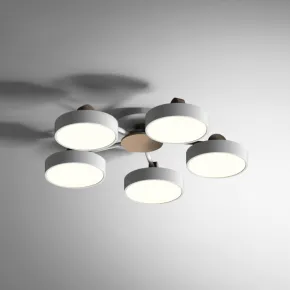 Потолочная люстра MOVE 5 Gray