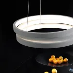 Подвесной кольцевой светильник GALO  D52,5 White от ImperiumLoft