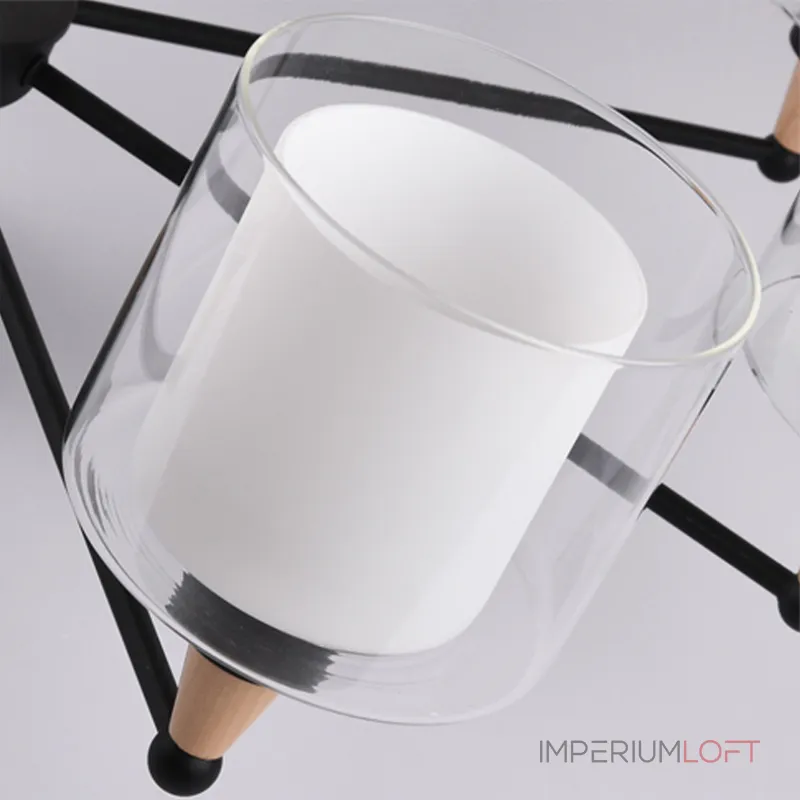 Потолочная люстра RICE D89 Black