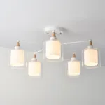 Потолочная люстра RICE D60 White