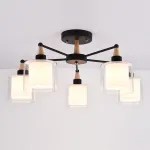 Потолочная люстра RICE D60 Black