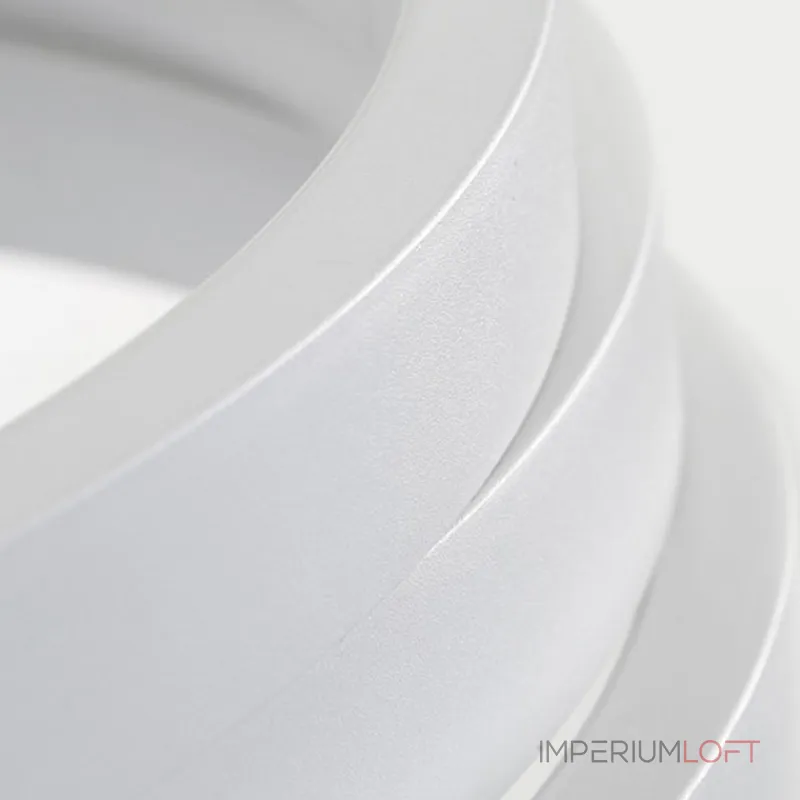 Подвесной кольцевой светильник GALO  D52,5 White от ImperiumLoft