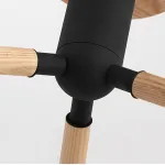 Потолочная люстра NOTCH D110 Black