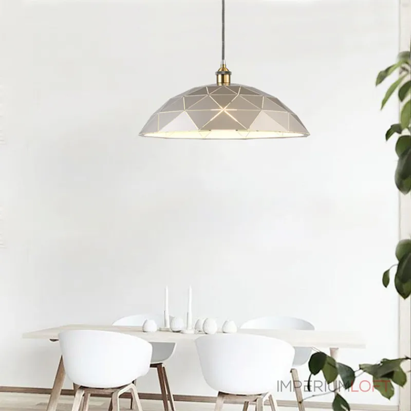 Подвесной светильник HOOD D40 Black Gold от ImperiumLoft