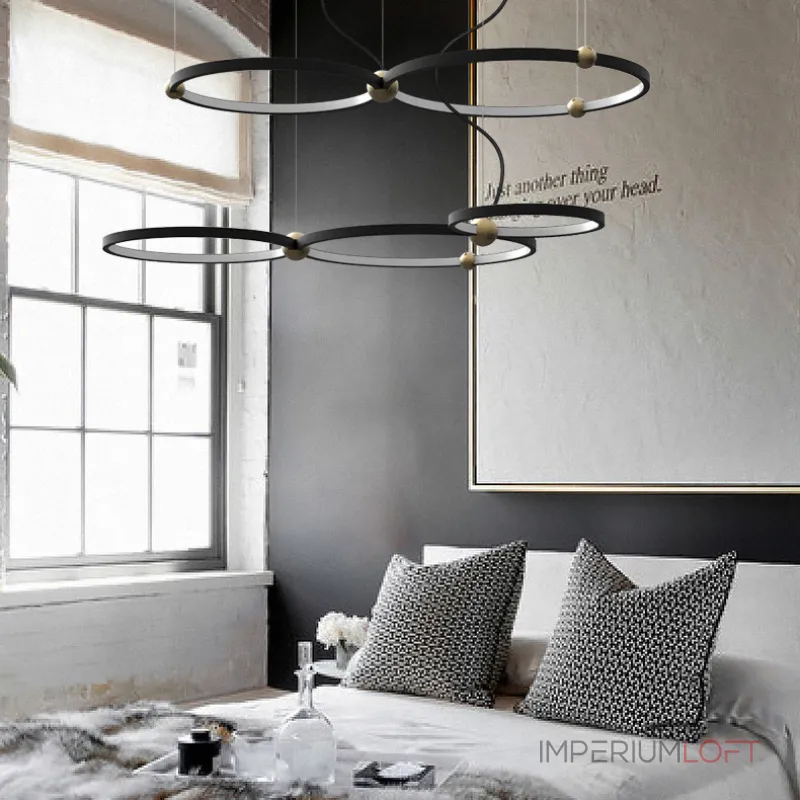 Подвесной кольцевой светильник PLANETARY D50+40 от ImperiumLoft