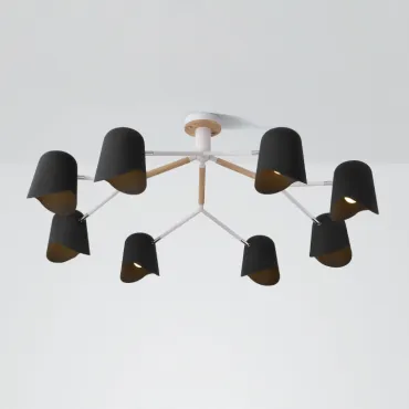 Потолочная люстра NOTCH D110 Black Потолочная люстра NOTCH D110 Black