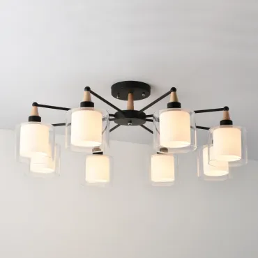 Потолочная люстра RICE D89 Black