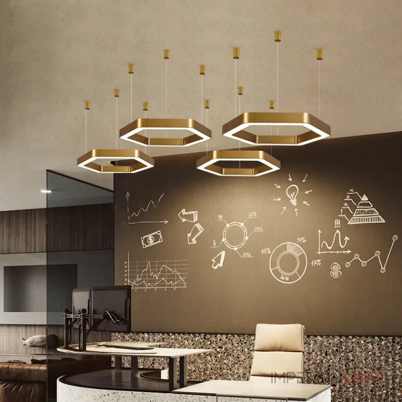 Светильник Hex 750 D40 от ImperiumLoft