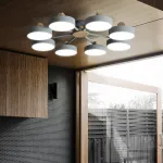 Потолочная люстра MOVE 6 Pink от ImperiumLoft