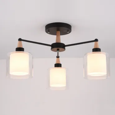 Потолочная люстра RICE D50 Black