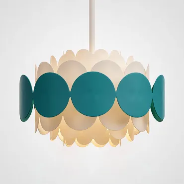 Люстра на штанге ASOLA D40 Blue by ImperiumLoft