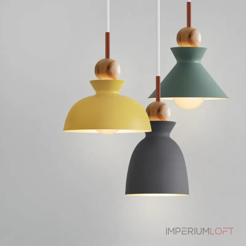 Подвесной светильник OMG2 D28 Green от ImperiumLoft