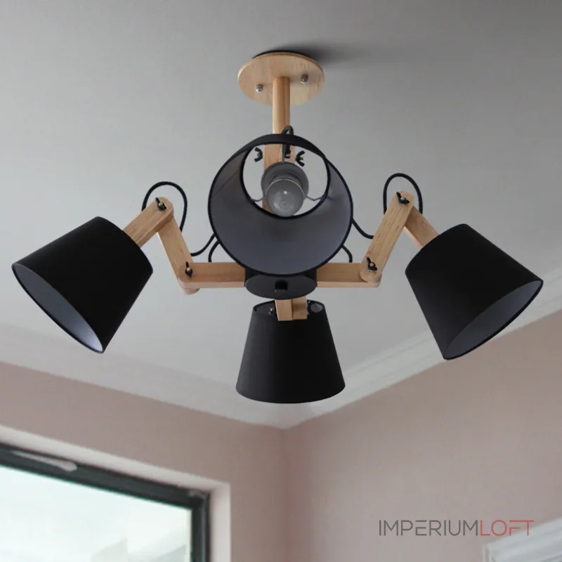 Люстра на штанге MECHANIC L6 White от ImperiumLoft