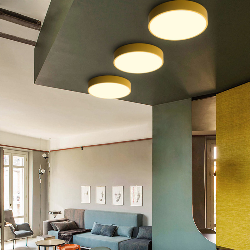 Потолочный светильник DISC COLOR D30 Blue от ImperiumLoft Потолочный светильник DISC COLOR D30 Blue от ImperiumLoft