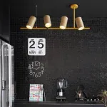 Подвесной реечный светильник BARREL A Yellow от ImperiumLoft