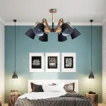 Люстра на штанге MECHANIC L6 White от ImperiumLoft