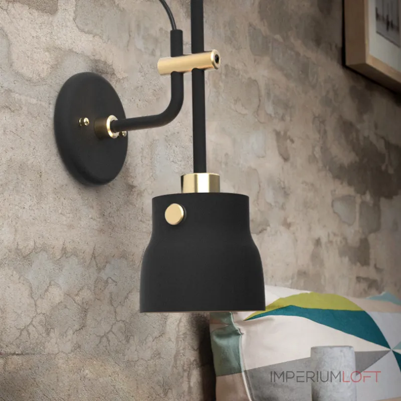 Бра RAM W Black от ImperiumLoft