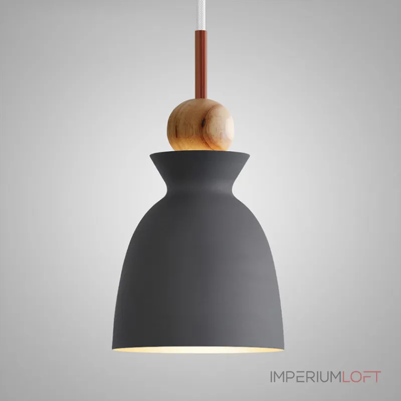 Подвесной светильник OMG2 D19 Grey от ImperiumLoft Подвесной светильник OMG2 D19 Grey от ImperiumLoft