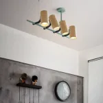 Подвесной реечный светильник BARREL A Yellow от ImperiumLoft