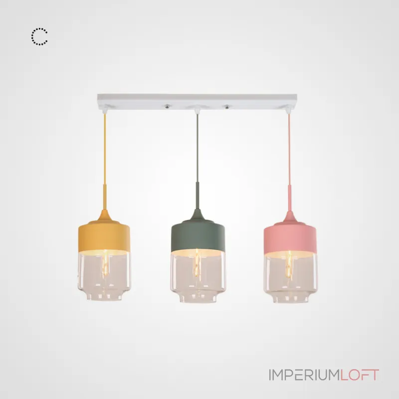 Подвесной светильник NORD COLOR TRIO С от ImperiumLoft Подвесной светильник NORD COLOR TRIO С от ImperiumLoft
