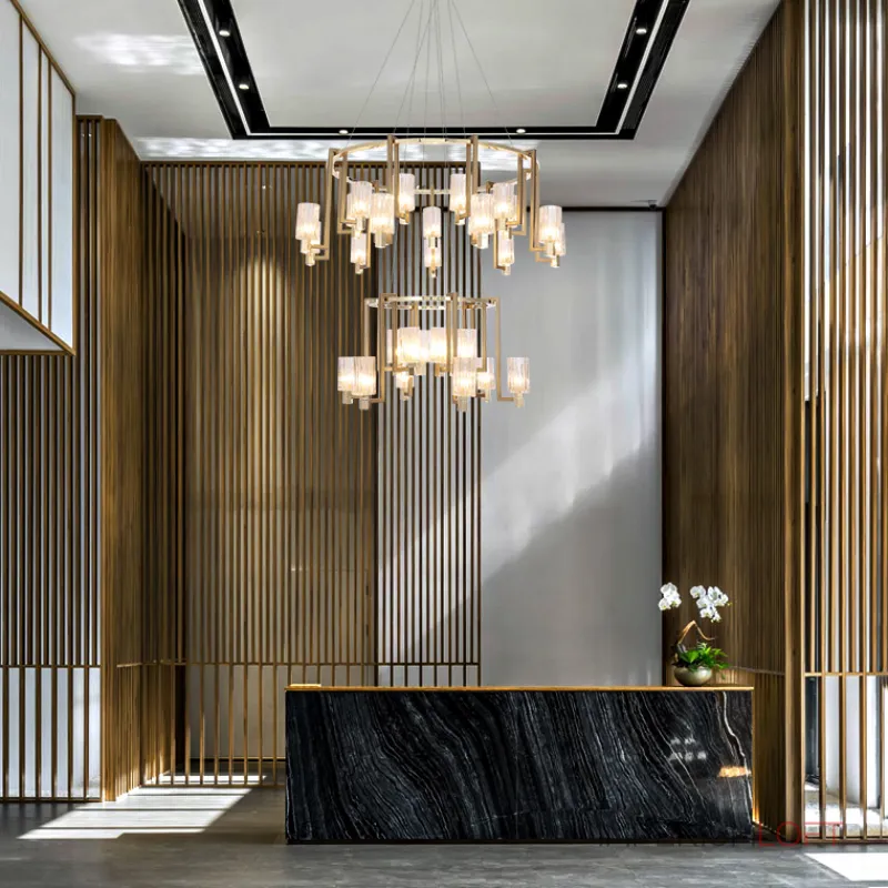 Подвесная люстра KRISTEL D110 30 lamps